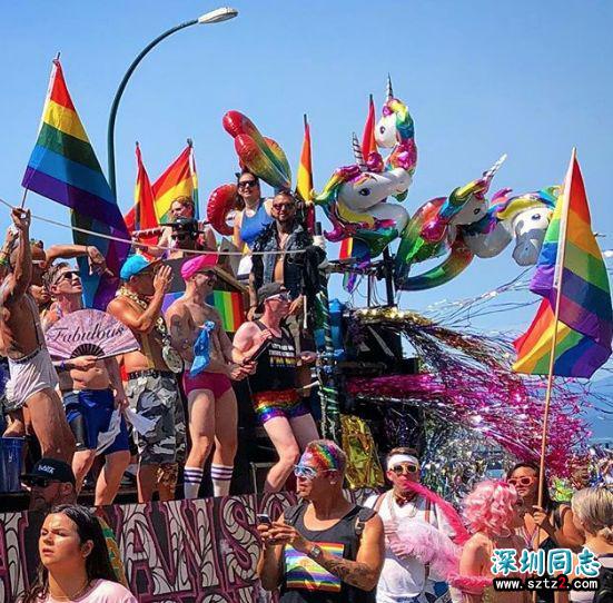 加拿大最大尺度肉体狂欢！同性恋游行！大开眼界！